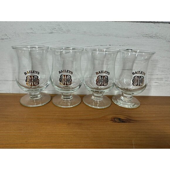 Bailey's Irish Cream Liqueur Glasses - set of 4 - Picture 1 of 5